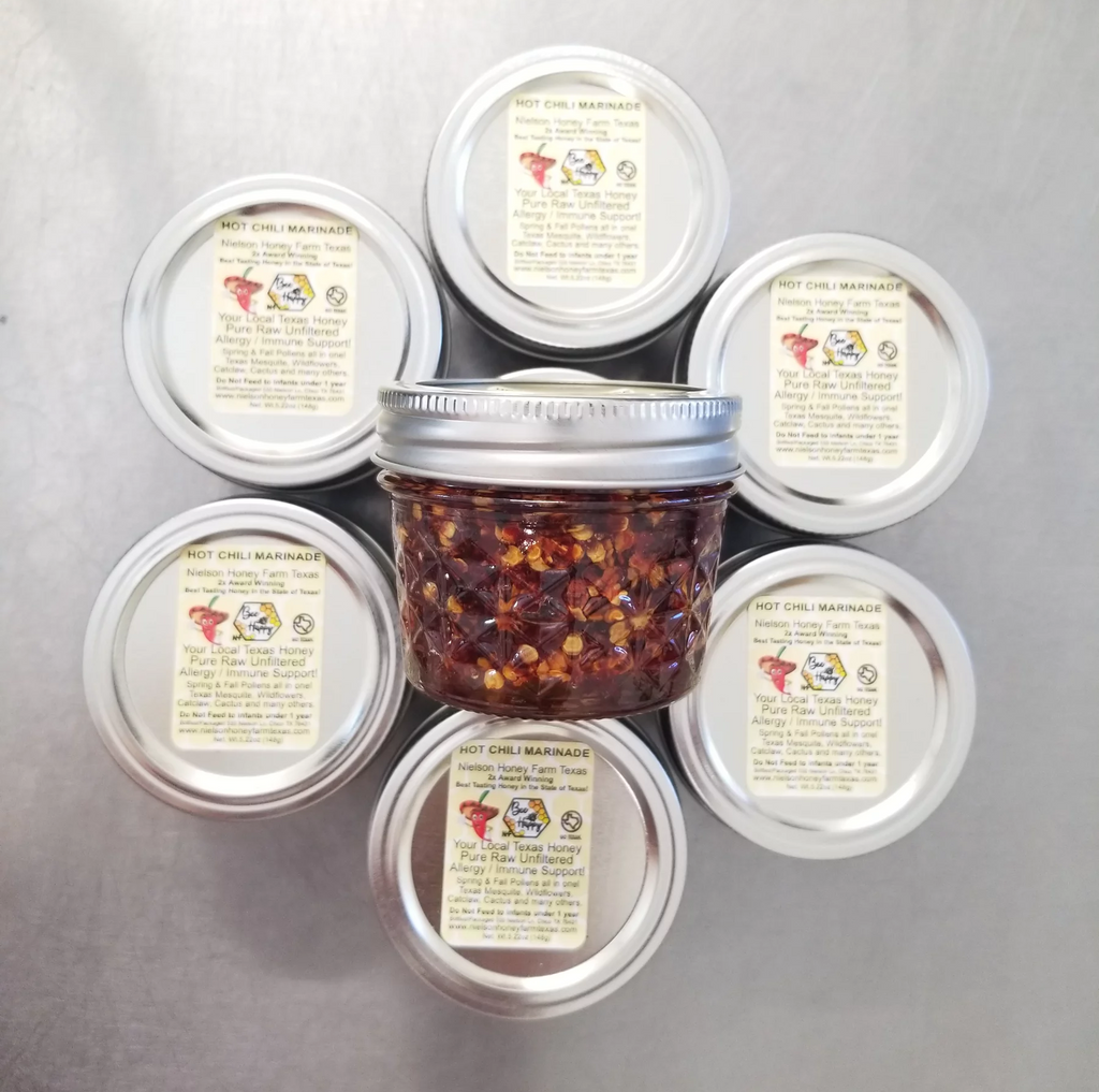 2x Award-Winning Honey with Arbol Chile - Marinade!