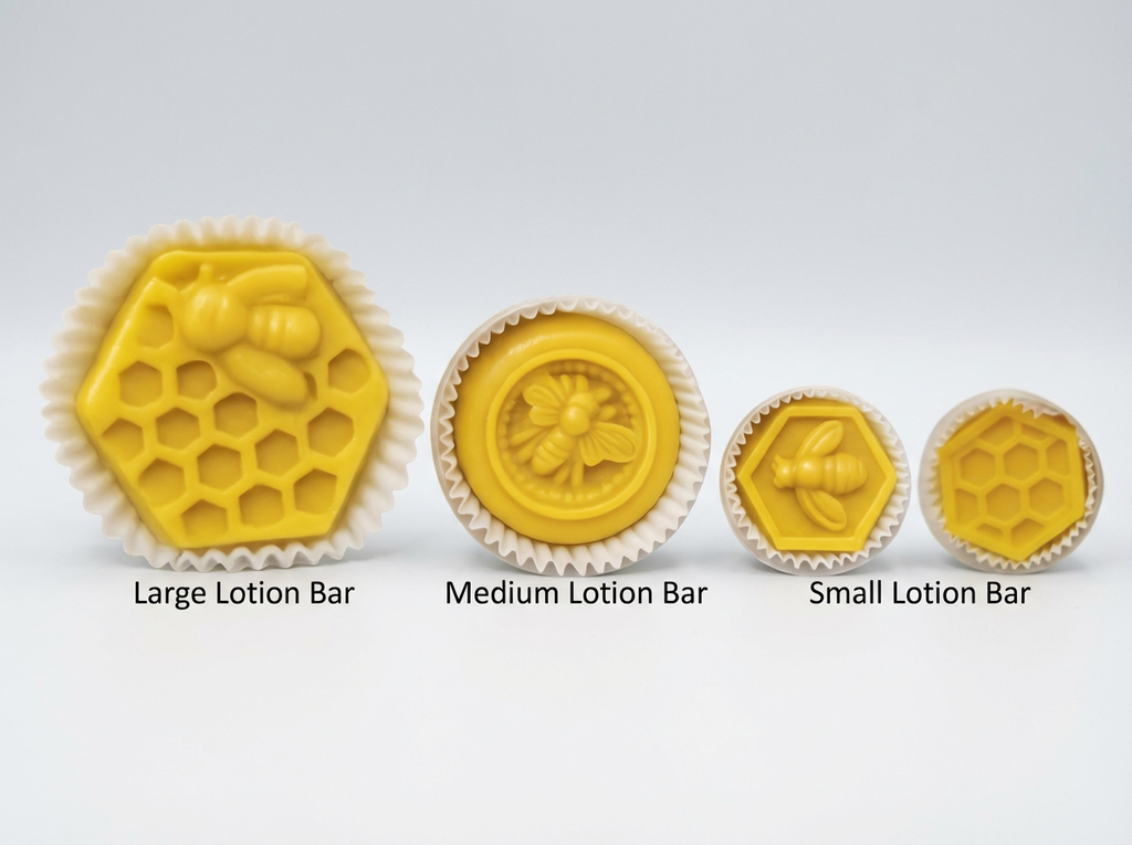 Handmade Beeswax Lotion Bar – Natural Solid Moisturizer
