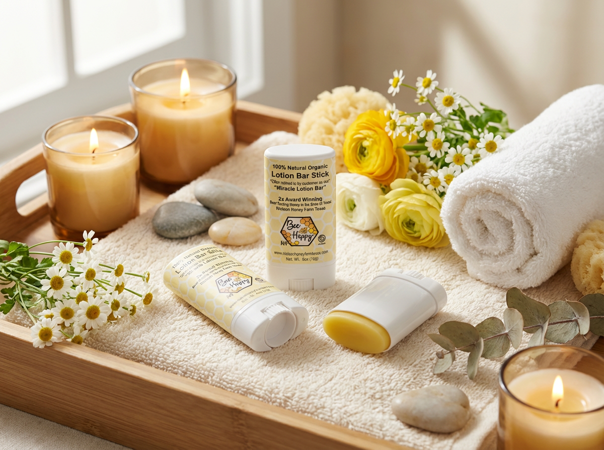 Lotion Bar in a Stick (Unscented)